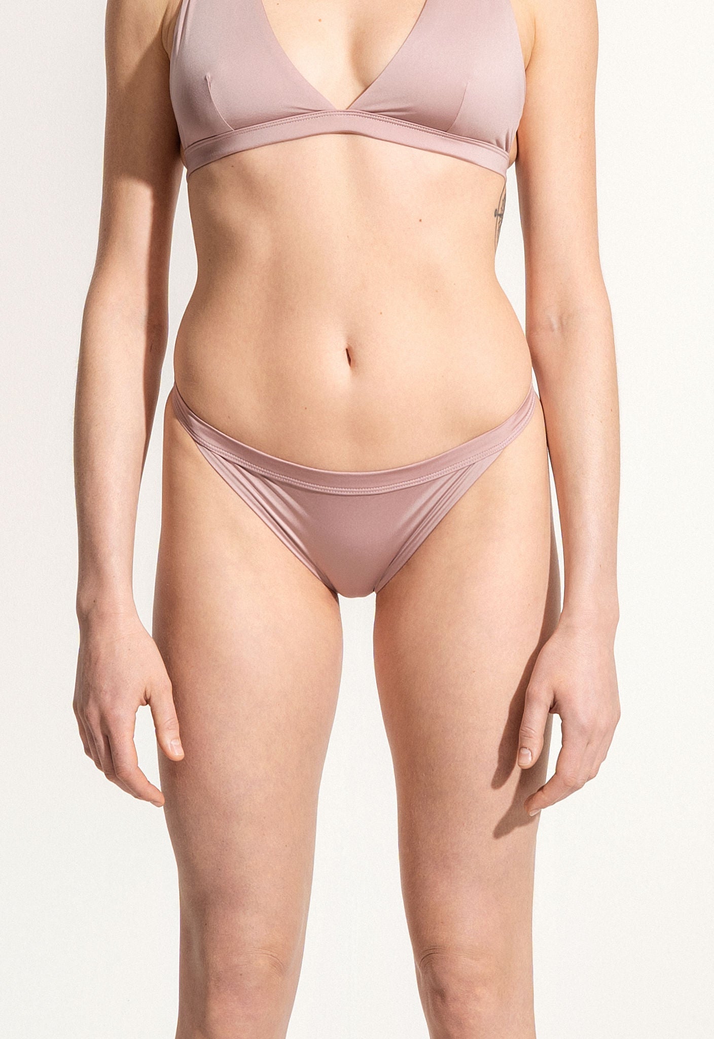 Rhia Bikini Bottoms in Virginia Pink