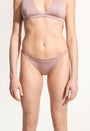 Rhia Bikini Bottoms in Virginia Pink