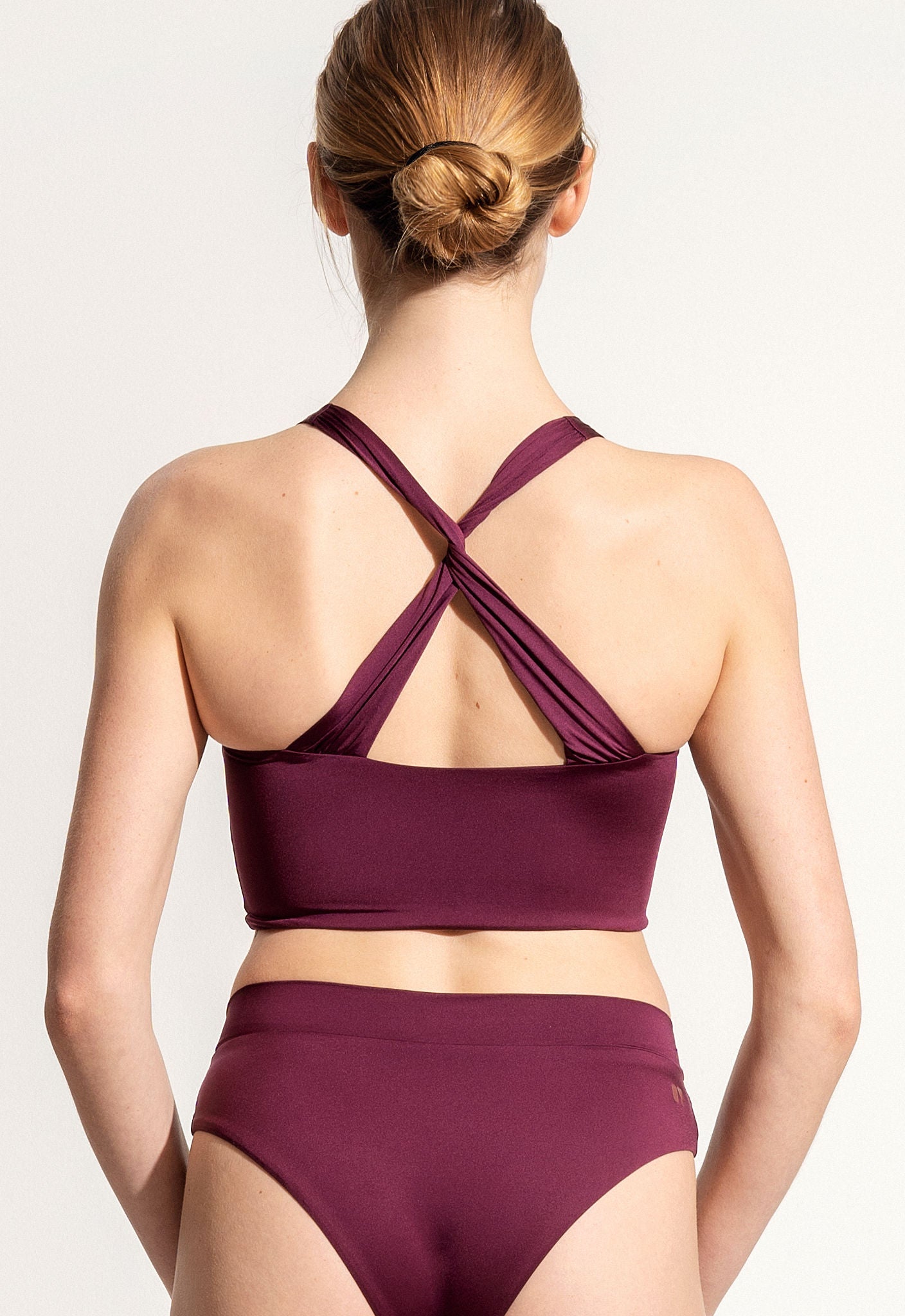Ella Bikini Top in Sultana Violet