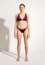 Rosie Bikini Top in Sultana Violet