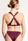 Rosie Bikini Top in Sultana Violet