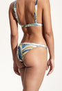 Orly Bikini Bottoms in Green Oyster