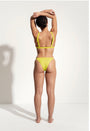 Orly Bikini Bottoms in Lime Yellow