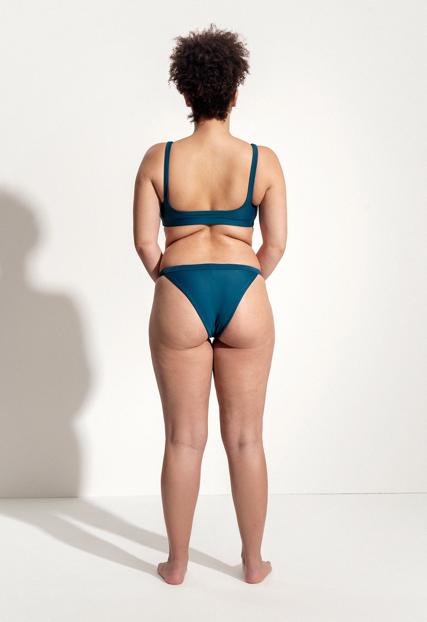 Orly Bikini Bottoms in Sea Green
