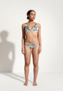 Olive Bikini Top in Green Oyster