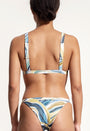 Olive Bikini Top in Green Oyster