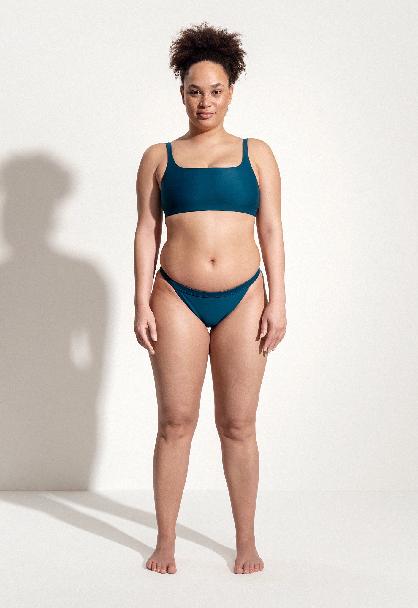 Venice Bikini Top in Sea Green