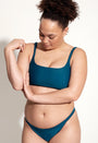 Venice Bikini Top in Sea Green