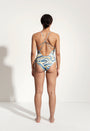 Zaya Swimsuit in Green Oyster