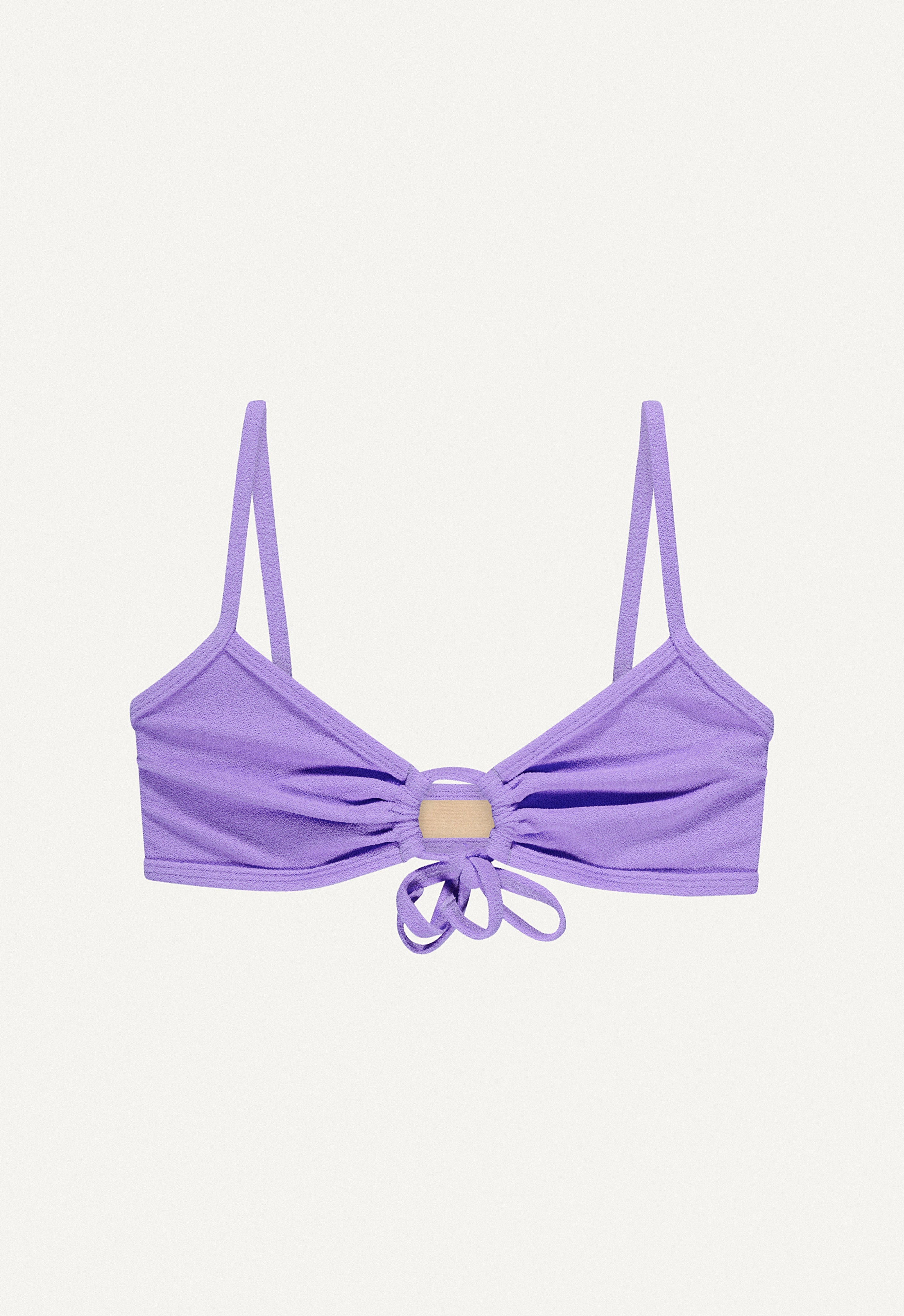 Jerri Bikini Top in Purple