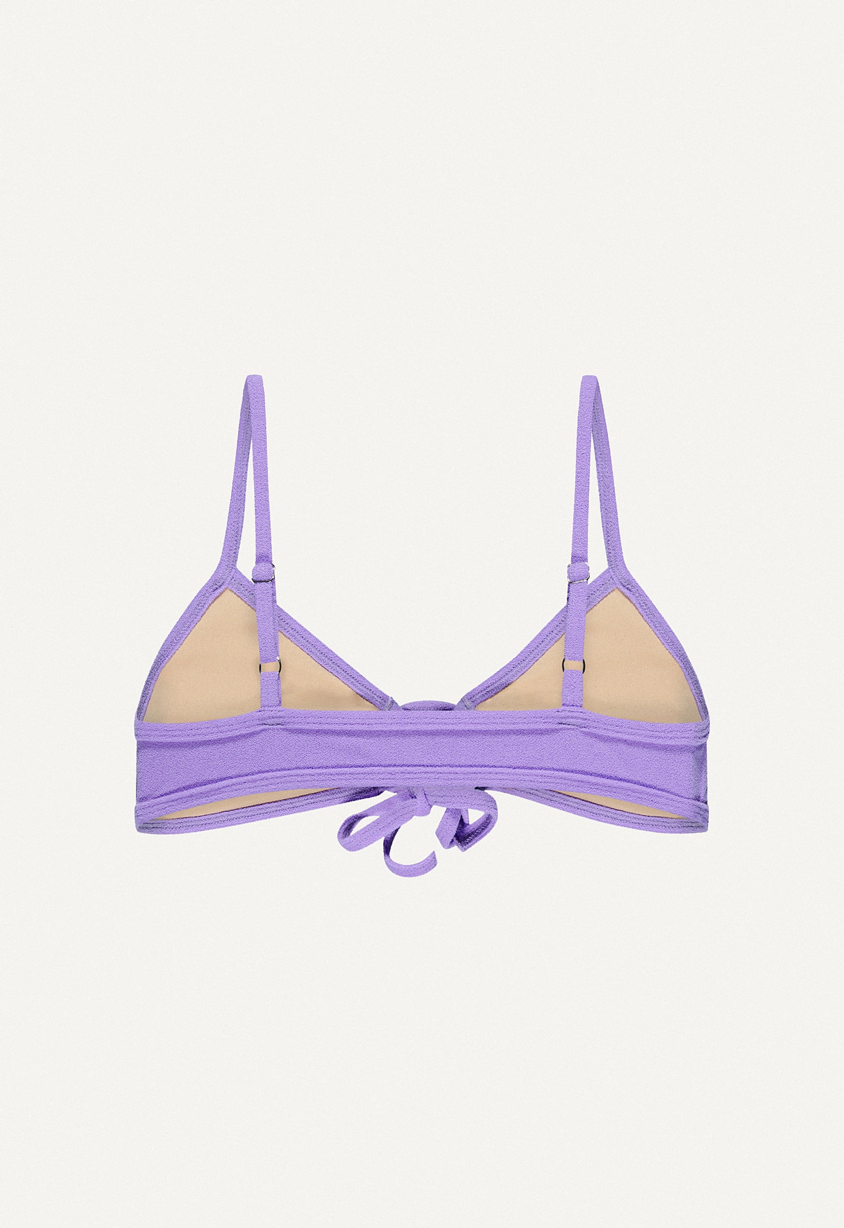 Jerri Bikini Top in Purple