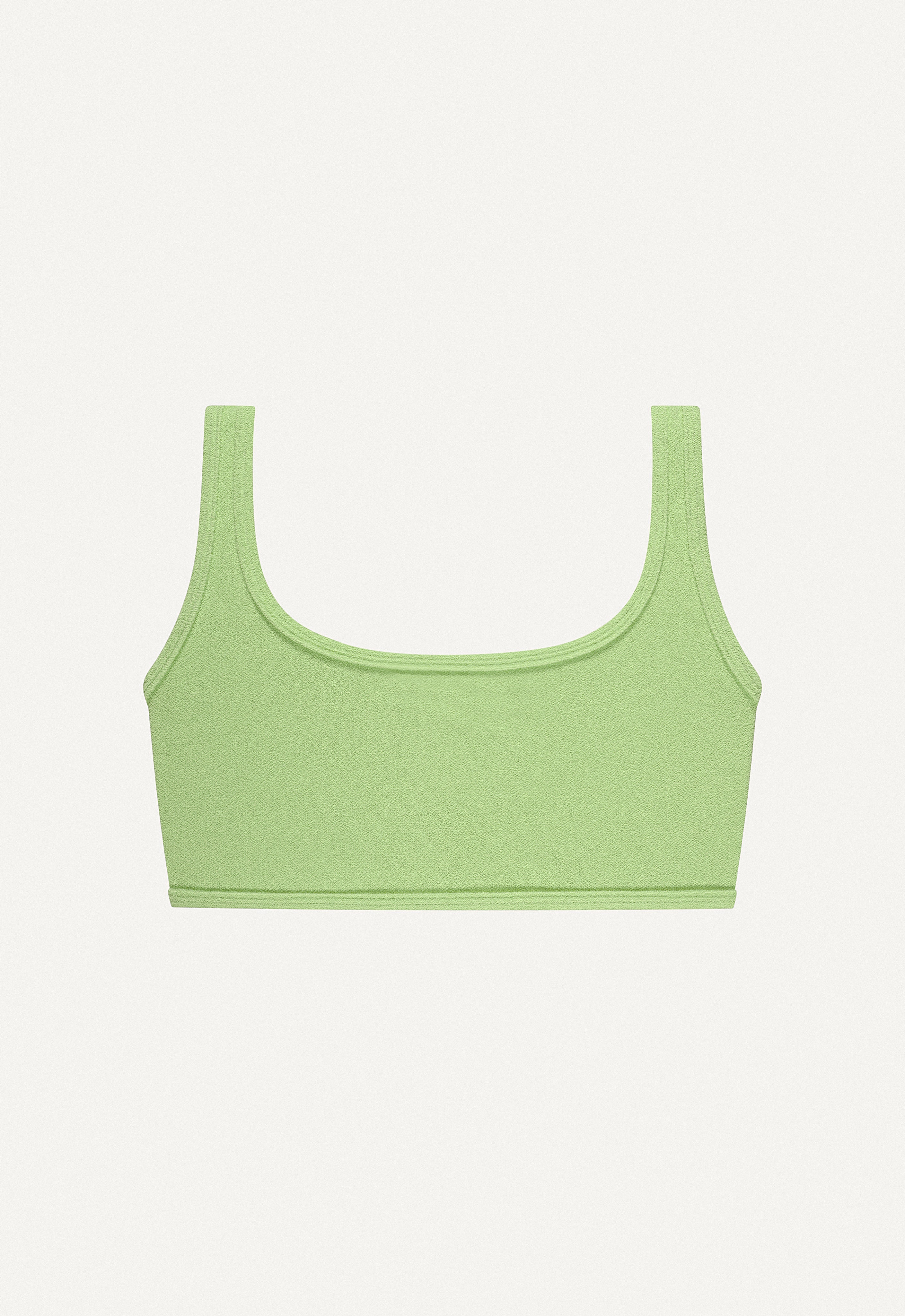 Venice Bikini Top in Lime Green
