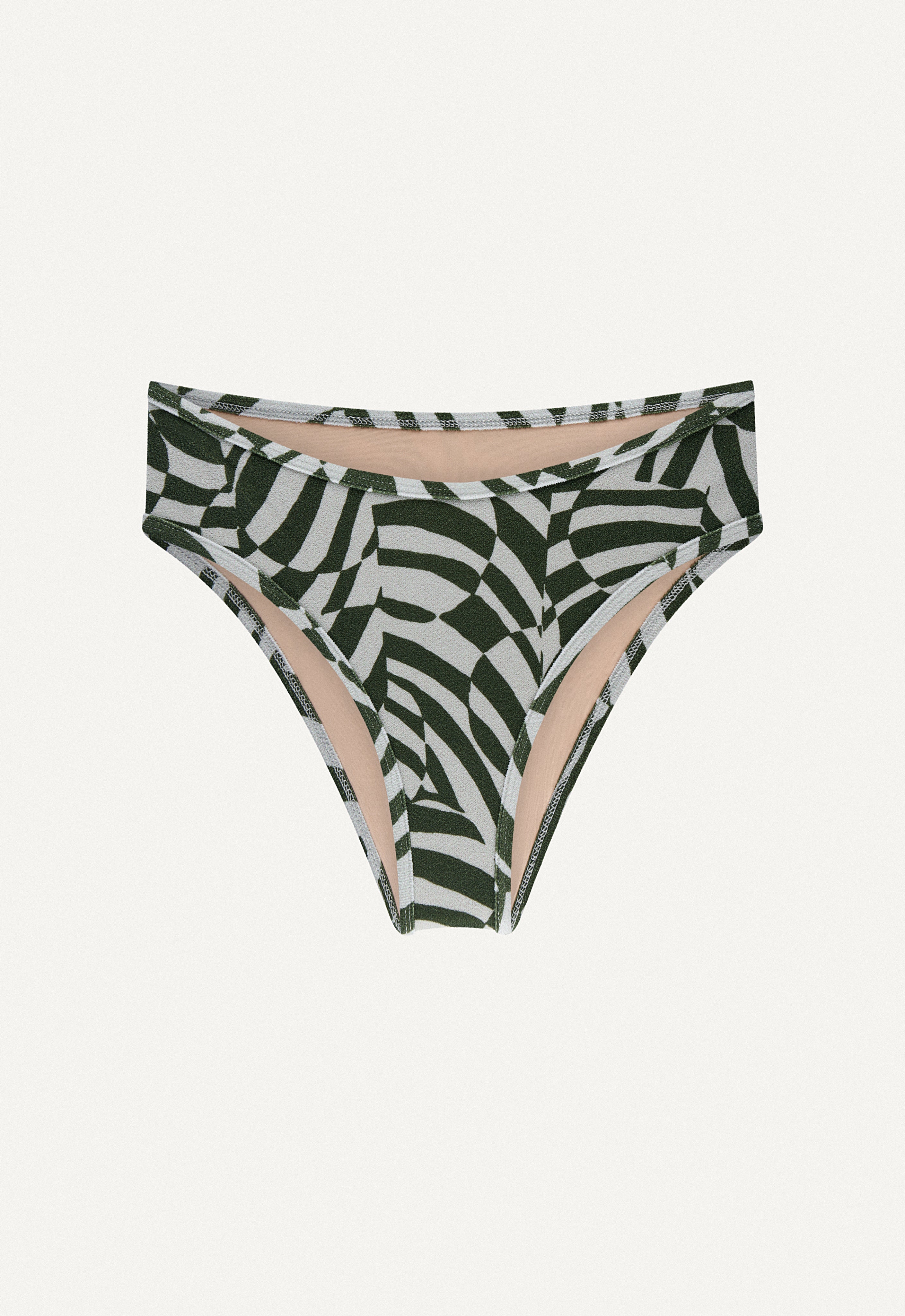 Callie Bikini Bottoms in Zebra Print