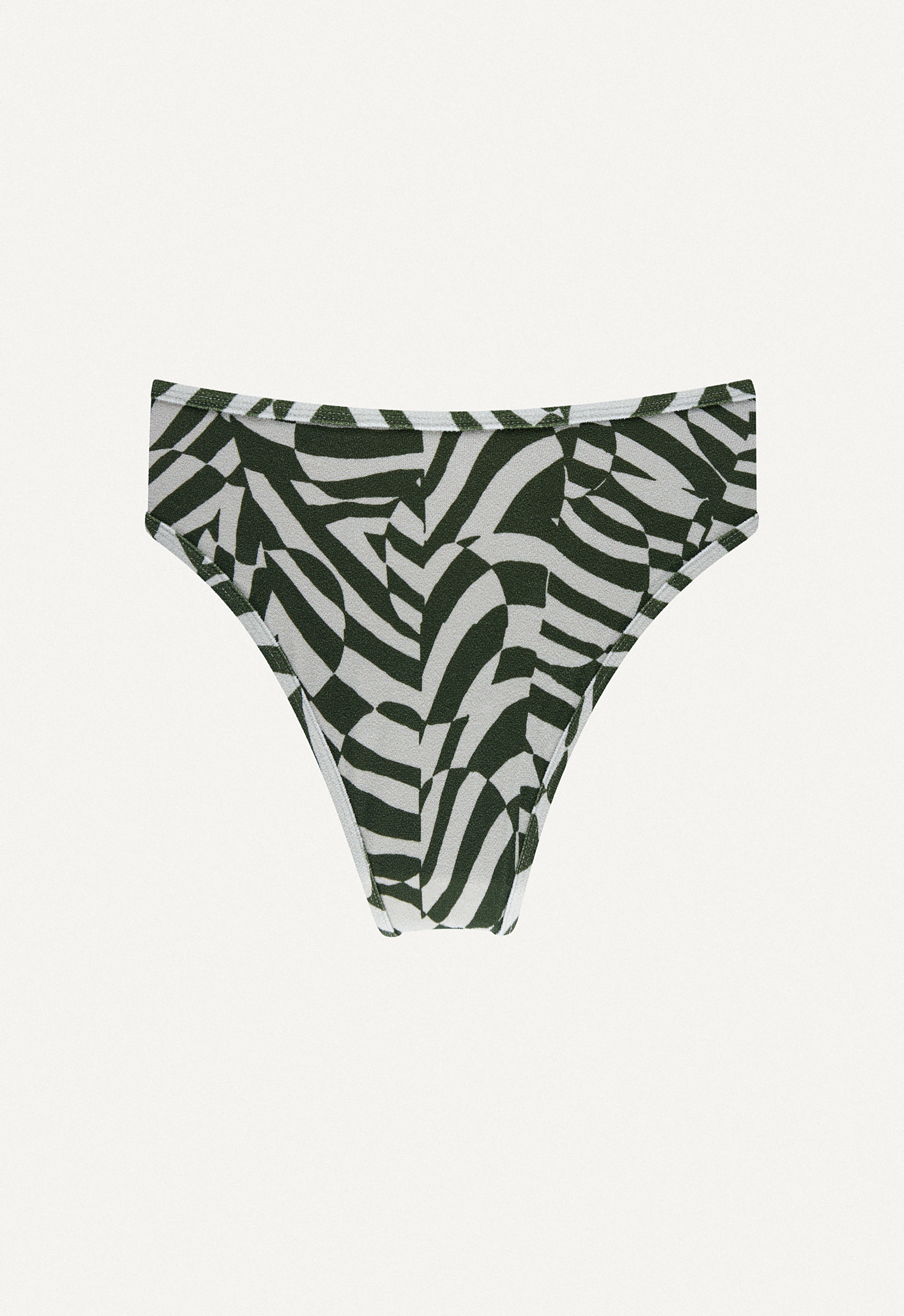 Callie Bikini Bottoms in Zebra Print