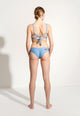 Shia Bikini Bottoms in Misty Blue