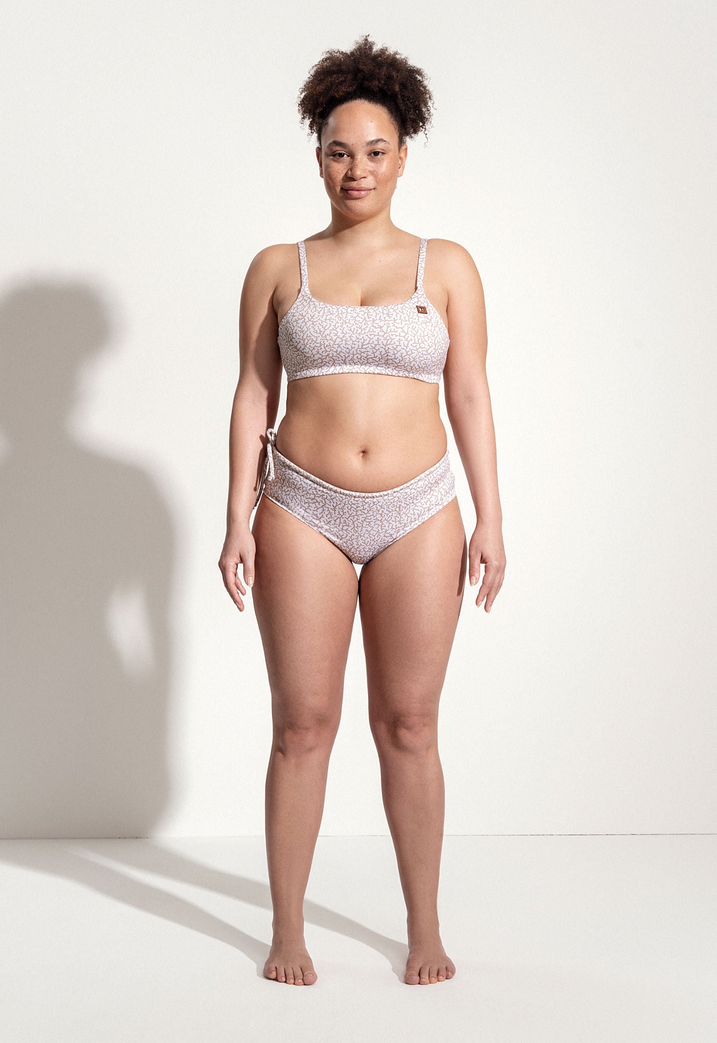 Farah Bikini Top in Breeze Print