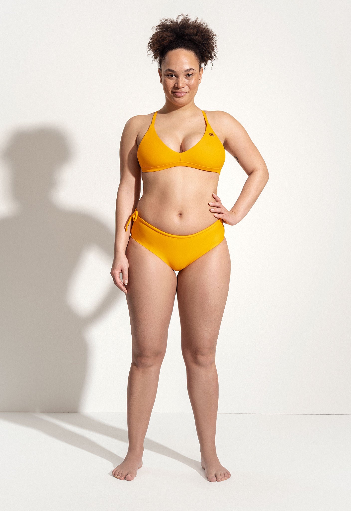 Micaela Bikini Top in Horizon Yellow