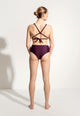 Freda Bikini Bottoms in Dark Purple