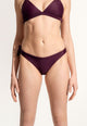 Marty Bikini Bottoms in Dark Purple