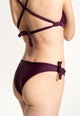 Marty Bikini Bottoms in Dark Purple