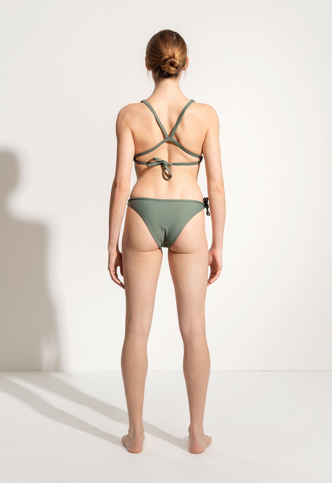 Marty Bikini Bottoms in Pale Green
