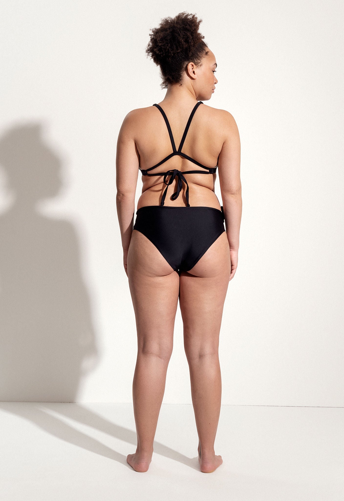 Octavia Bikini Bottoms in Black