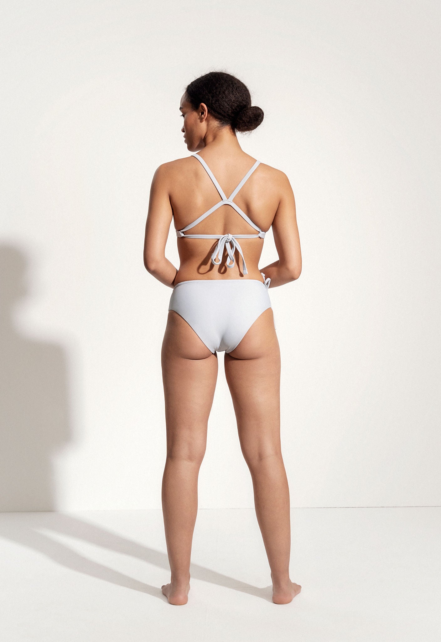 Octavia Bikini Bottoms in Grey