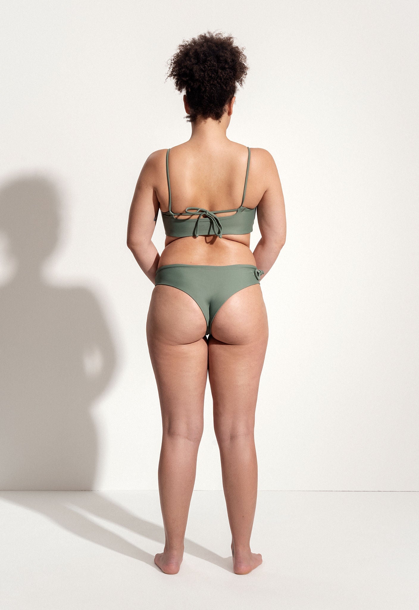 Tracey Bikini Bottoms in Pale Green