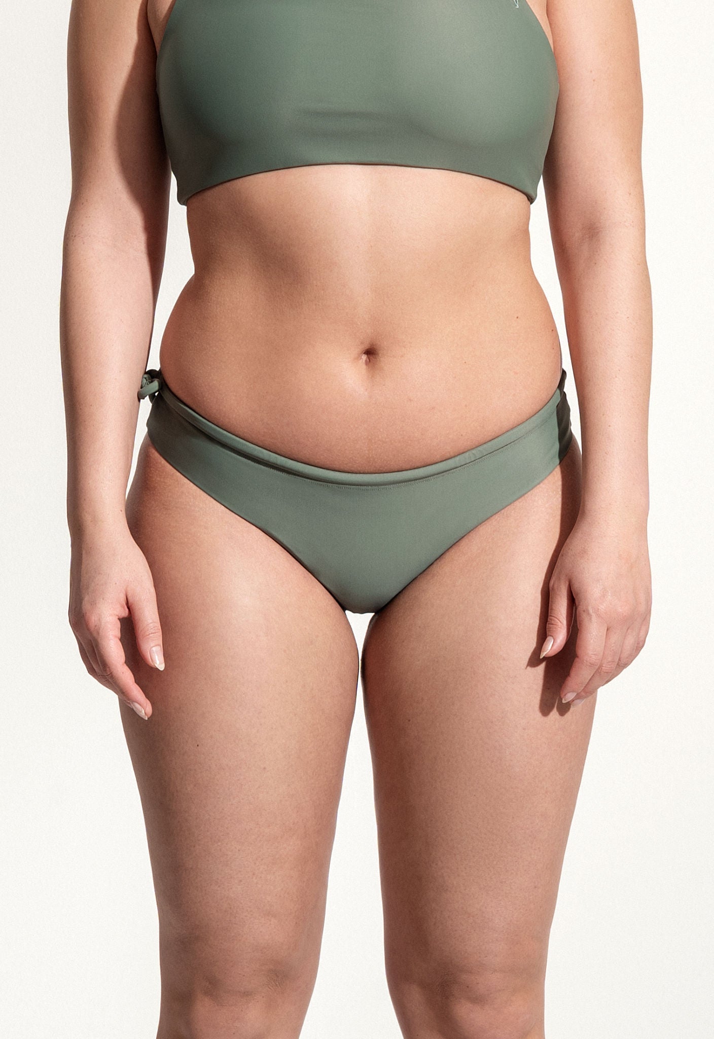 Tracey Bikini Bottoms in Pale Green