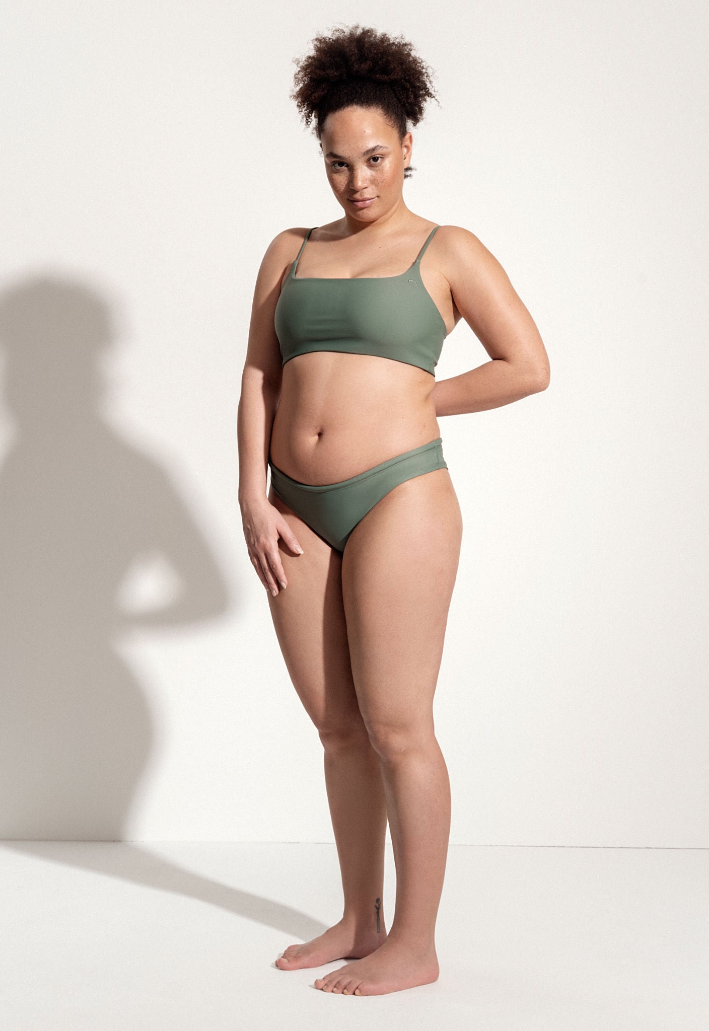 Bartlett Bikini Top in Pale Green