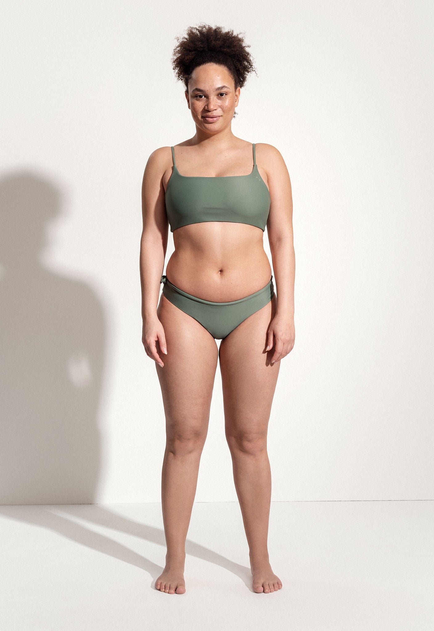Bartlett Bikini Top in Pale Green