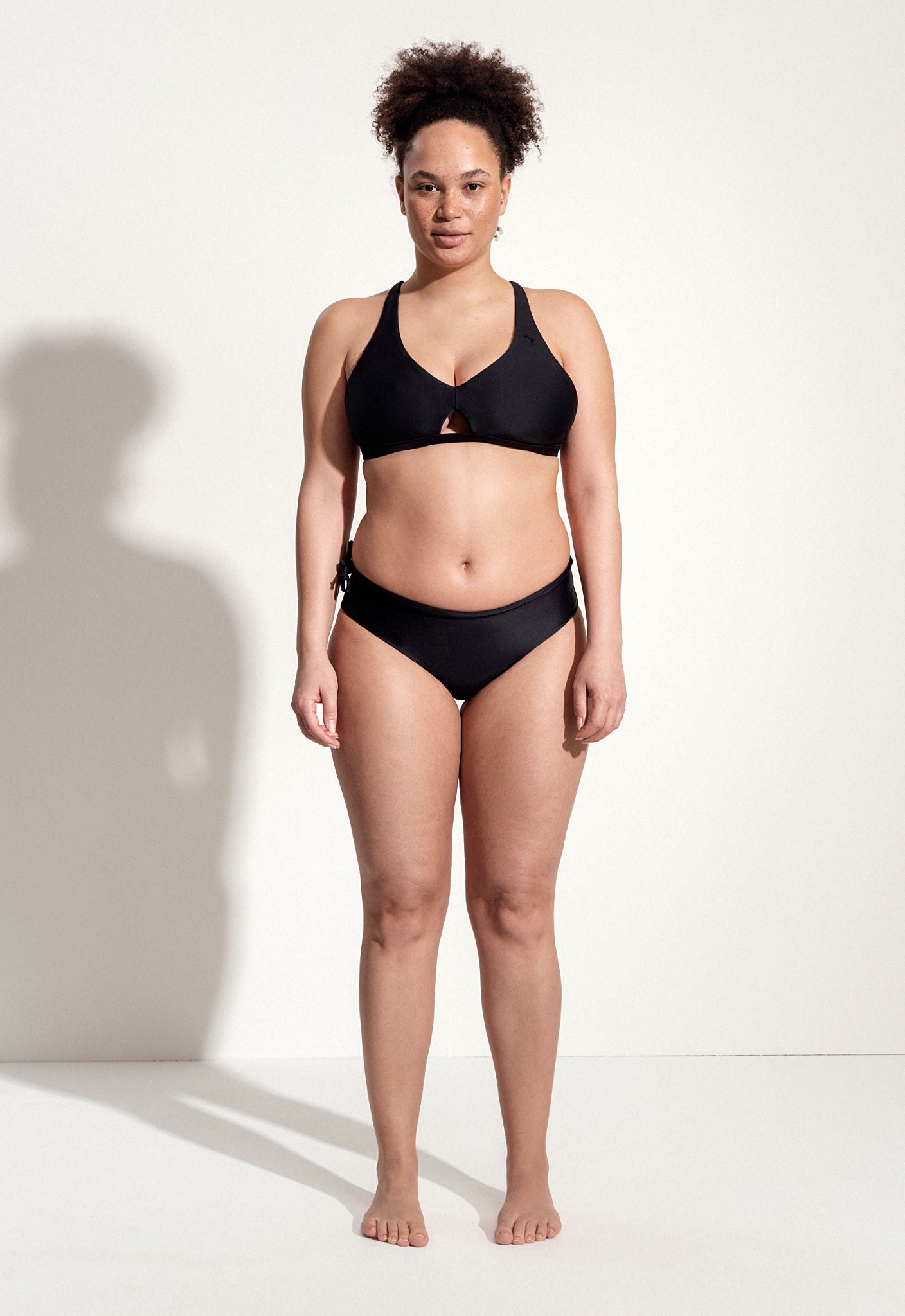 Charlie Bikini Top in Black