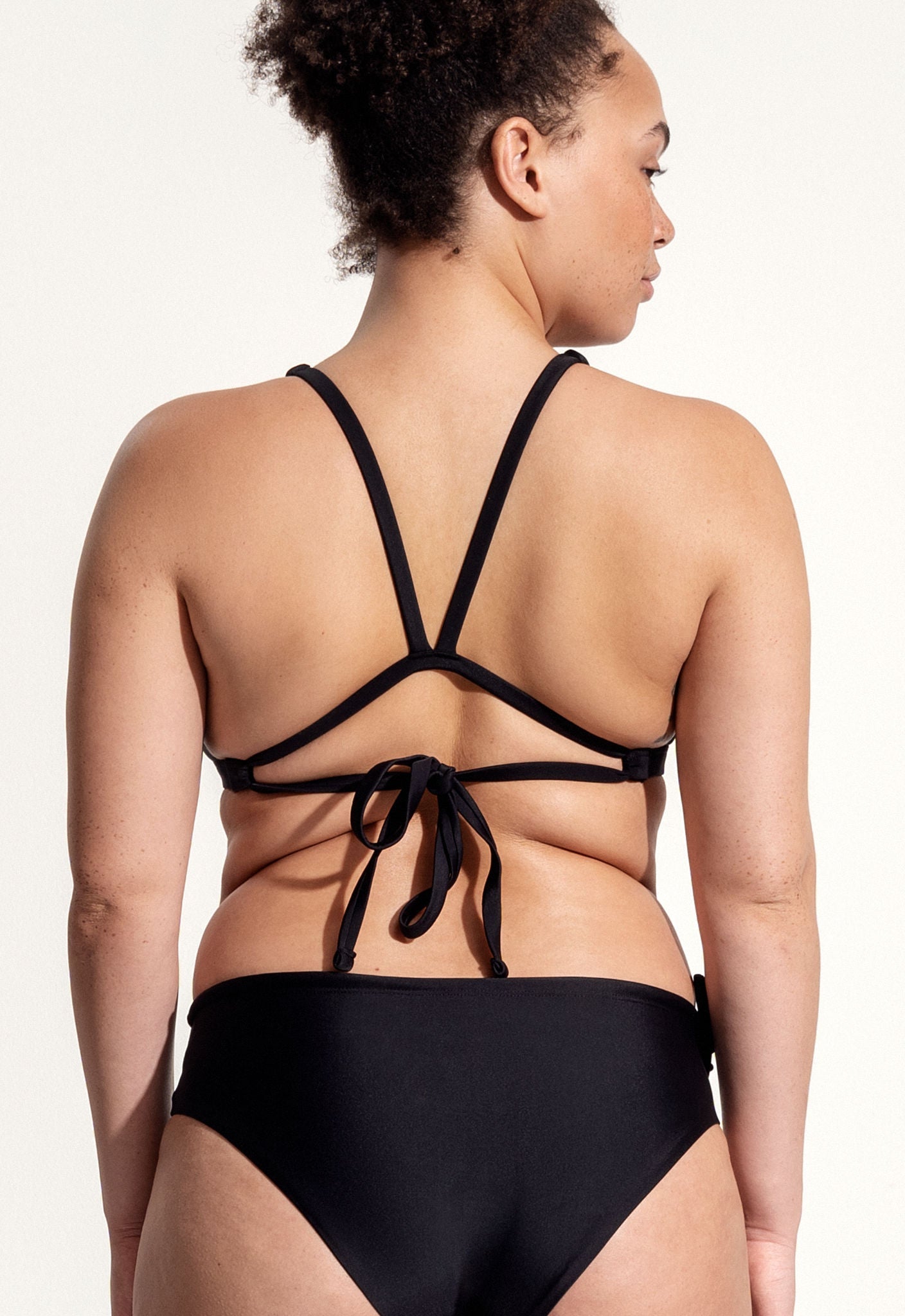 Charlie Bikini Top in Black