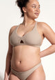 Charlie Bikini Top in Pale Brown