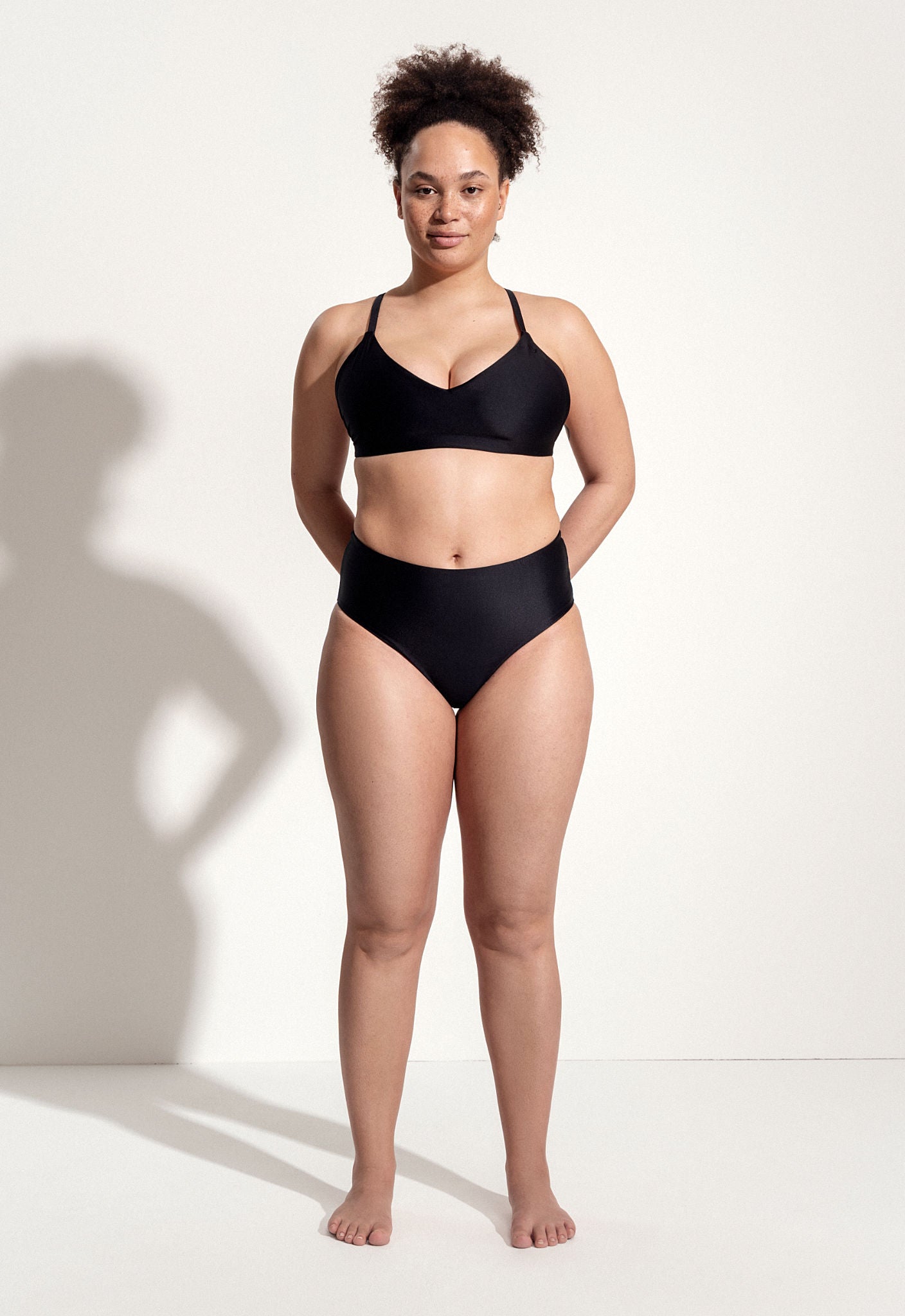 Dara Bikini Top in Black