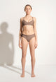 Dara Bikini Top in Brown