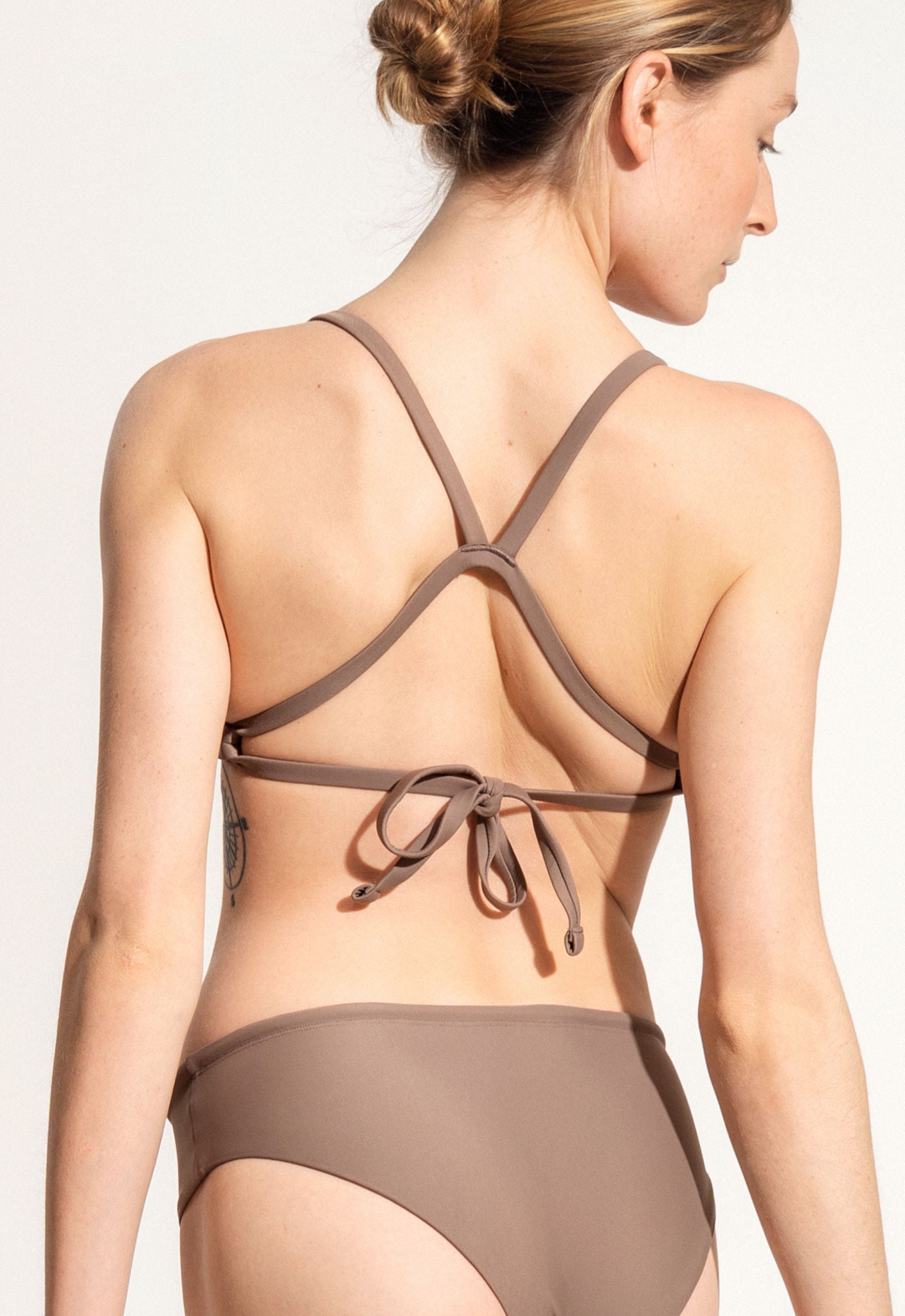 Dara Bikini Top in Brown