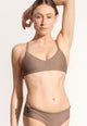 Dara Bikini Top in Brown