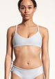 Dara Bikini Top in Grey