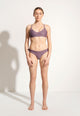 Dara Bikini Top in Lavender