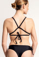 Essa Bikini Top in Black