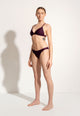 Essa Bikini Top in Dark Purple