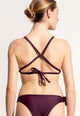 Essa Bikini Top in Dark Purple