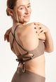 Greta Bikini Top in Brown