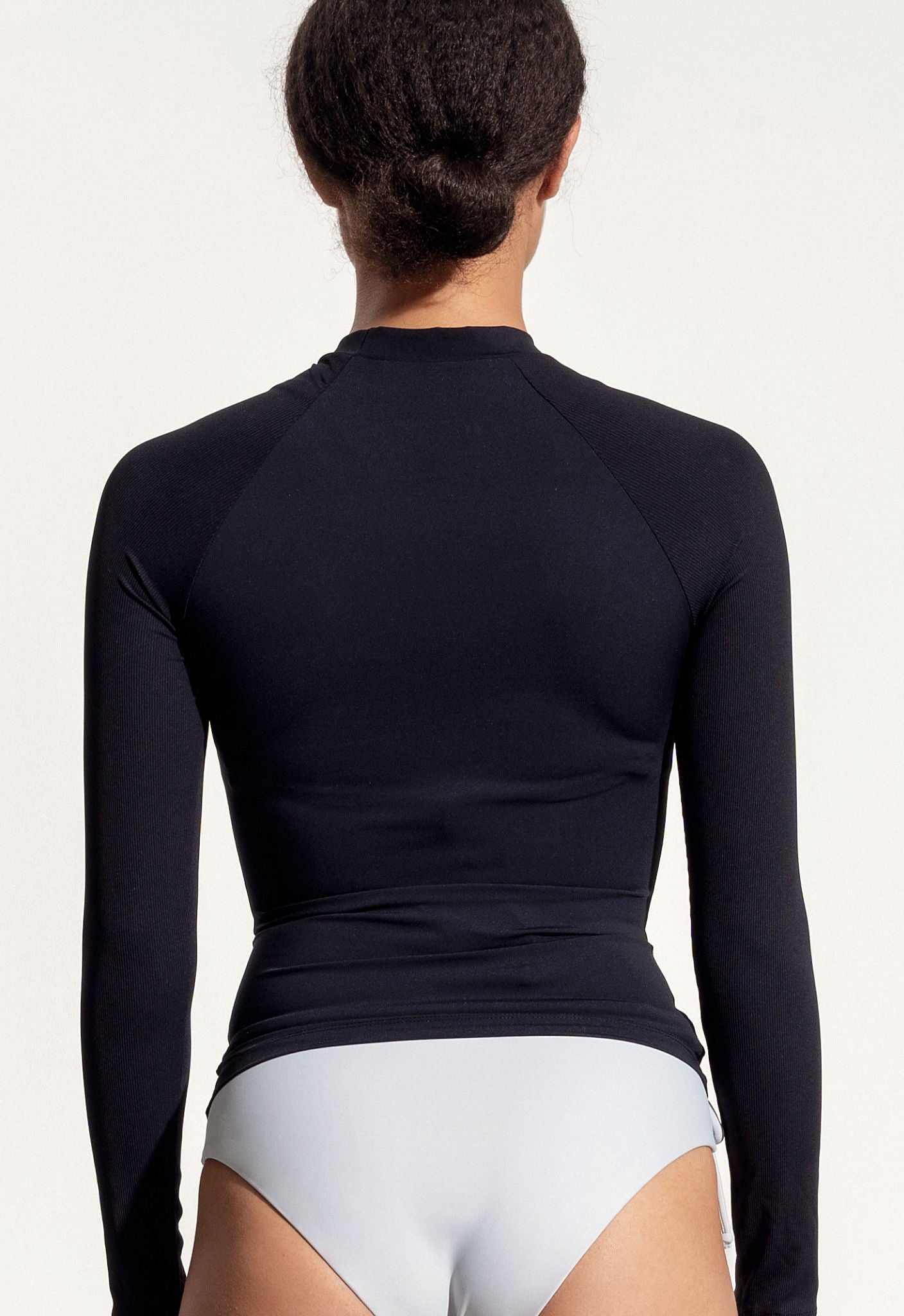 Lora Rash Guard in Black