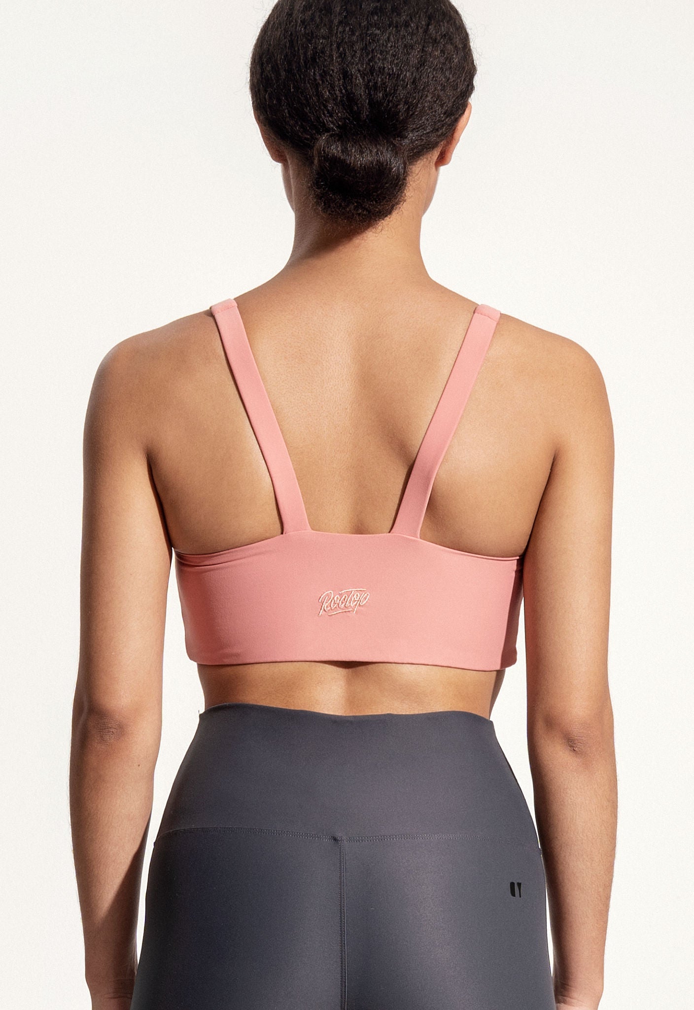 Ricki Sports Bra in Melon Pink