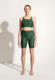 Ellen Yoga Top in Arabesque Green