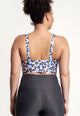 Ellen Yoga Top in Wildcat Print
