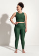 Zara Yoga Top in Arabesque Green