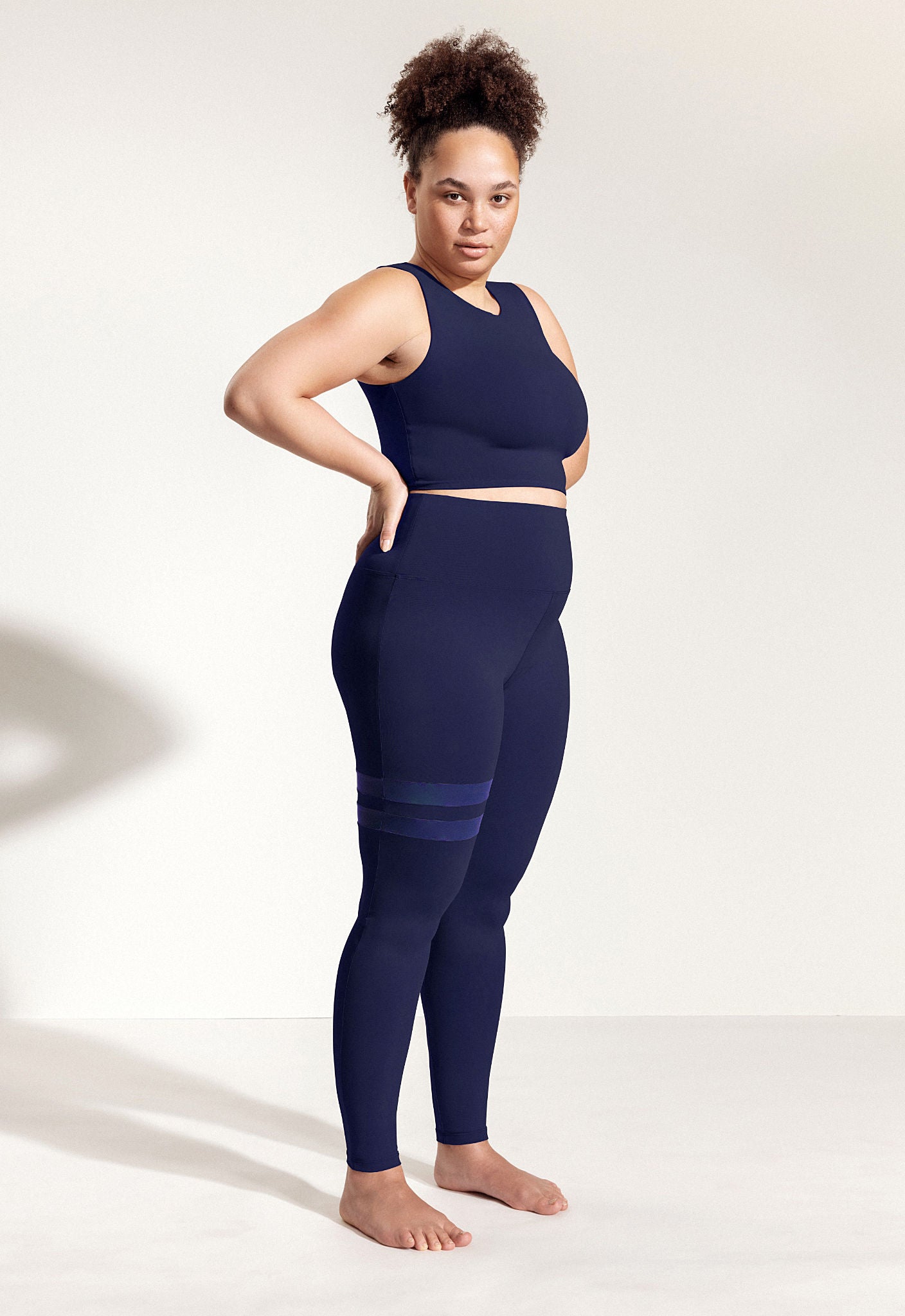 Lara Leggings in Dark Blue